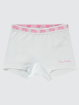 Pierre Cardin Kız Çocuk 2'li Boxer Set 2-10 Yaş Pembe