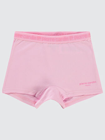 Pierre Cardin Kız Çocuk 2'li Boxer Set 2-10 Yaş Pembe