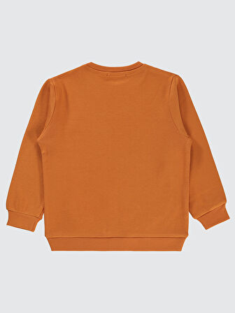 Civil Boys Erkek Çocuk Sweatshirt 2-5 Yaş Koyu Oranj