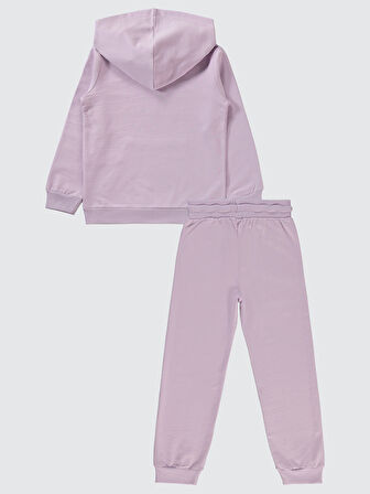 Civil Girls Kız Çocuk Eşofman Takımı 6-9 Yaş Lila