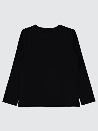 Civil Girls Kız Çocuk Sweatshirt 10-13 Yaş Siyah