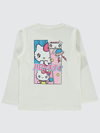 Civil Girls Kız Çocuk Sweatshirt 6-9 Yaş Ekru