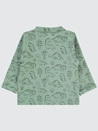 Civil Baby Erkek Bebek Sweatshirt 6-18 Ay Soft Haki