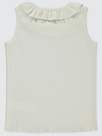 Civil Girls Kız Çocuk Tişört 6-9 Yaş Ekru