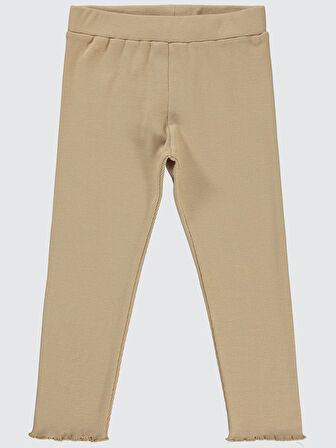 Civil Girls Kız Çocuk Tayt 10-13 Yaş Yulaf Sütü