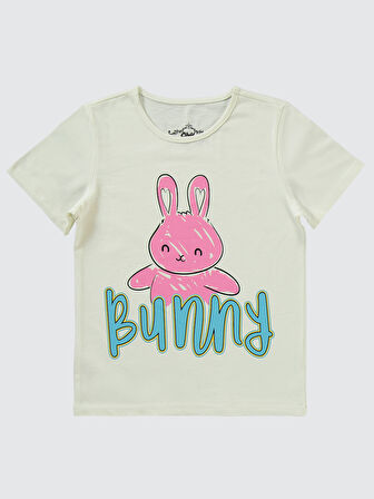 Civil Grils Kız Çocuk Pijama Takımı 10-13 Yaş Ekru
