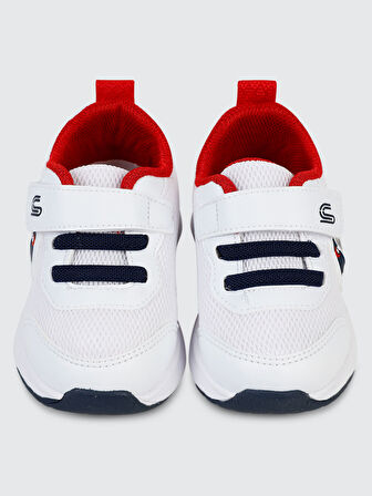 Civil Baby Erkek Bebek İlkadım Ayakkabı 19-21 Numara Beyaz-Lacivert