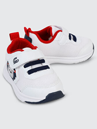 Civil Baby Erkek Bebek İlkadım Ayakkabı 19-21 Numara Beyaz-Lacivert