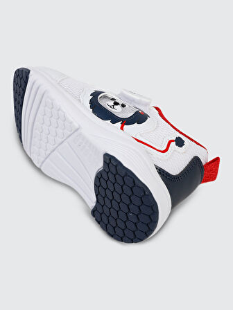 Civil Baby Erkek Bebek İlkadım Ayakkabı 19-21 Numara Beyaz-Lacivert