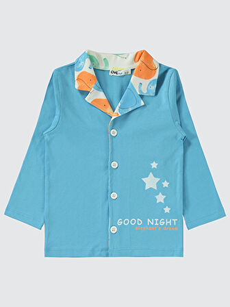 Civil Boys Erkek Çocuk Pijama Takımı 2-5 Yaş Mavi