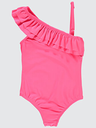 Civil Girls Kız Çocuk Mayo 2-12 Yaş Neon Pembe
