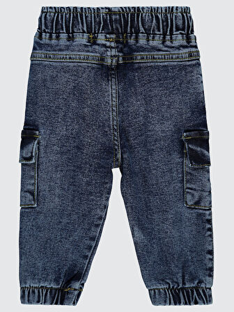 Civil Baby Erkek Bebek Pantolon 6-18 Ay Mavi