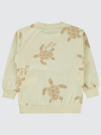 Civil Boys Erkek Çocuk Sweatshirt 2-5 Yaş Fil Dişi