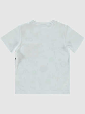 Civil Boys Erkek Çocuk Tişört 2-5 Yaş Beyaz