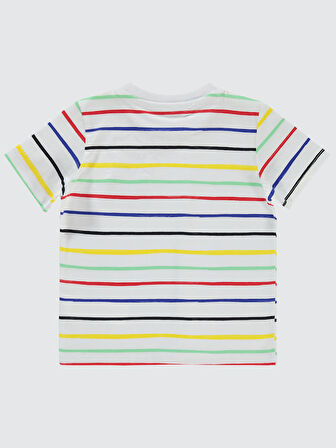 Civil Boys Erkek Çocuk Tişört 2-5 Yaş Beyaz