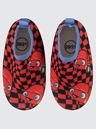 Düt Düt Erkek Çocuk Deniz Ayakkabısı 21-25 Numara Kırmızı