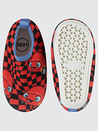 Düt Düt Erkek Çocuk Deniz Ayakkabısı 21-25 Numara Kırmızı