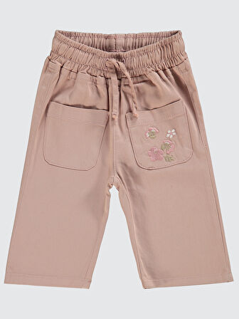 Civil Baby Kız Bebek Pantolon 6-18 Ay Pudra