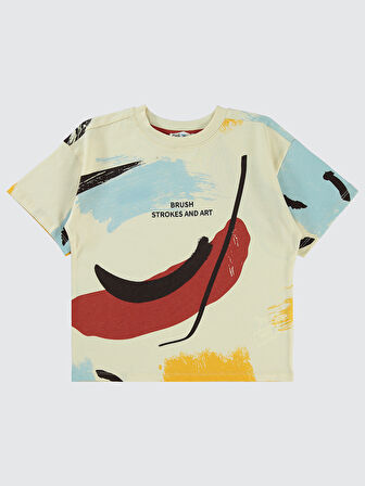 Civil Boys Erkek Çocuk Tişört 10-13 Yaş Koyu Bakır