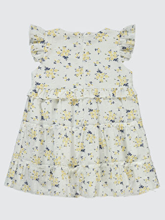 Civil Girls Kız Çocuk Elbise 2-5 Yaş Sarı