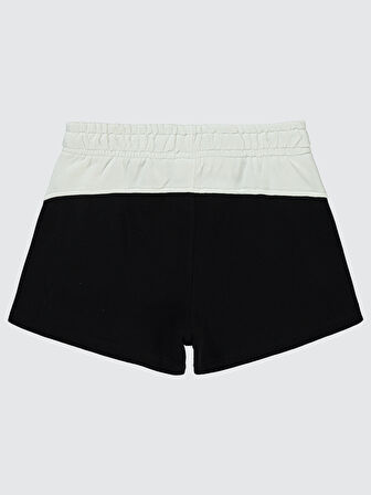 Civil Girls Kız Çocuk Şort 6-9 Yaş Siyah