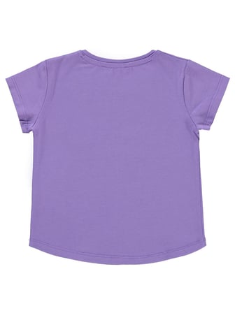 Civil Girls Unicorn Baskılı 2-5 Yaş Tişört - Lila