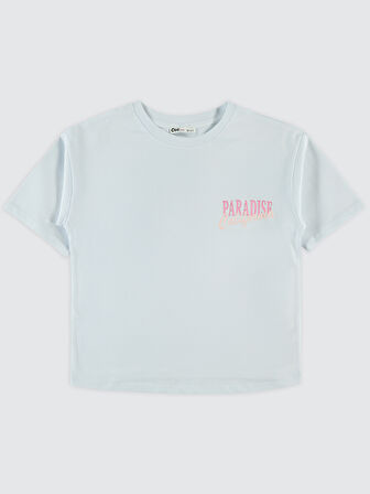 Civil Girls Kız Çocuk Tişört 10-13 Yaş Beyaz