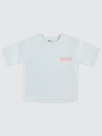 Civil Girls Kız Çocuk Tişört 10-13 Yaş Beyaz