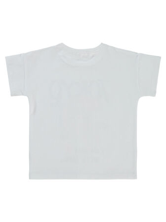 Civil Girls Kız Çocuk Tişört 2-5 Yaş Beyaz
