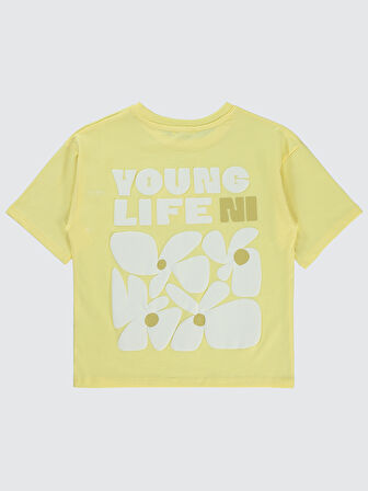 Civil Girls Kız Çocuk Tişört 10-13 Yaş Açık Sarı