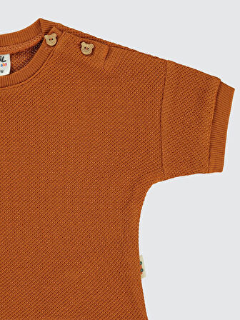 Civil Baby Erkek Bebek Şortlu Takım 6-18 Ay Tarçın