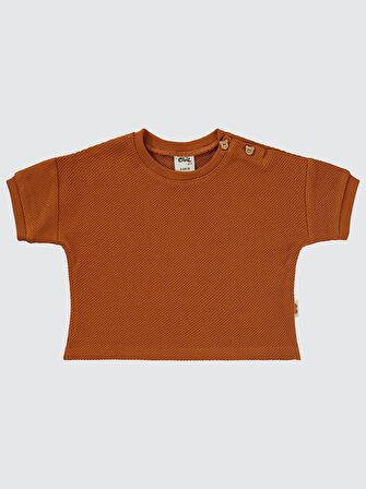 Civil Baby Erkek Bebek Şortlu Takım 6-18 Ay Tarçın