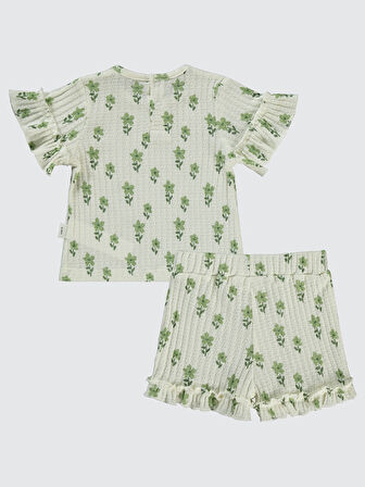 Civil Baby Kız Bebek Takım 6-18 Ay Krem