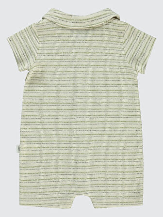Civil Baby Erkek Bebek Patiksiz Tulum 6-18 Ay Krem