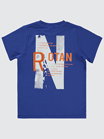 Civil Boys Erkek Çocuk Tişört 10-13 Yaş Saks Mavisi