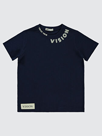 Civil Boys Erkek Çocuk Tişört 6-9 Yaş Lacivert