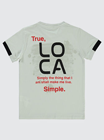 Civil Boys Erkek Çocuk Tişört 10-13 Yaş Açık Gri