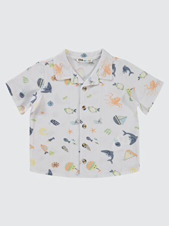 Civil Boys Erkek Çocuk Gömlek 2-5 Yaş Beyaz