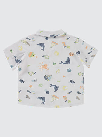 Civil Boys Erkek Çocuk Gömlek 2-5 Yaş Beyaz