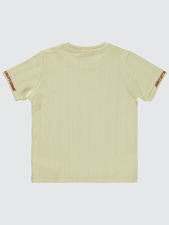 Civil Boys Erkek Çocuk Tişört 6-9 Yaş Taş Rengi