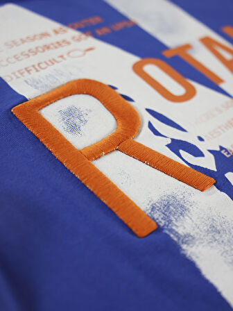 Civil Boys Erkek Çocuk Tişört 6-9 Yaş Saks Mavisi