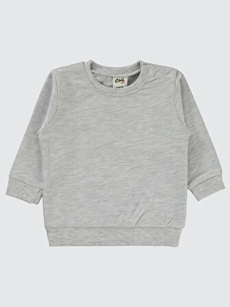 Civil Baby Erkek Bebek Sweatshirt 6-18 Ay Karmelanj