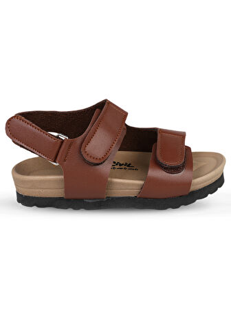 Civil Boys Erkek Çocuk Sandalet 27-31 Numara Taba
