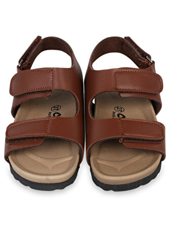 Civil Boys Erkek Çocuk Sandalet 27-31 Numara Taba