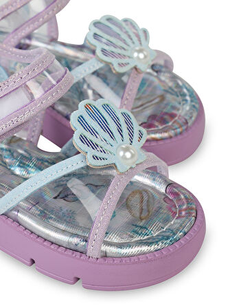 Civil Girls Kız Çocuk Sandalet 22-26 Numara Lila