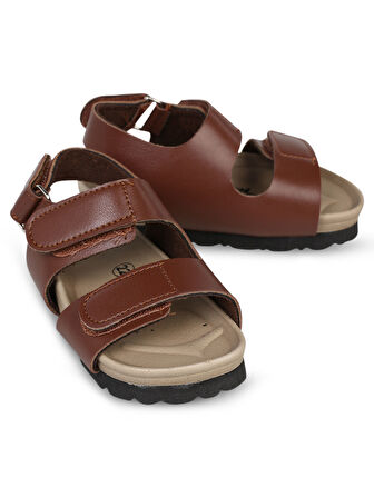 Civil Boys Erkek Çocuk Sandalet 22-26 Numara Taba