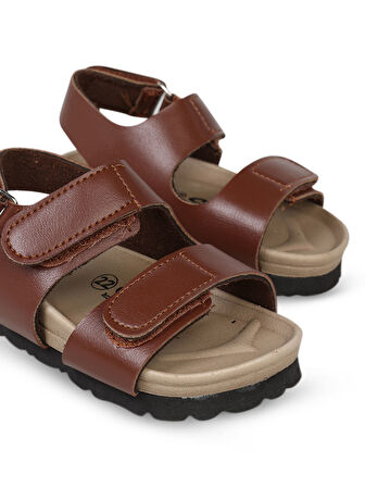Civil Boys Erkek Çocuk Sandalet 22-26 Numara Taba