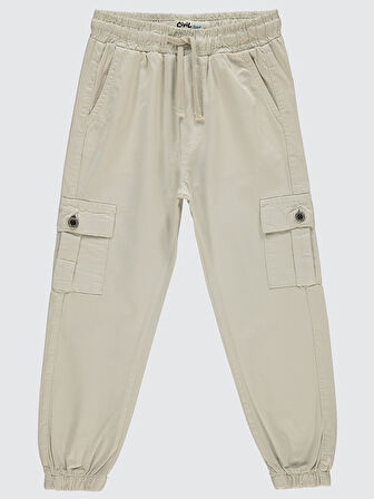 Civil Boys Erkek Çocuk Pantolon 10-13 Yaş Bej