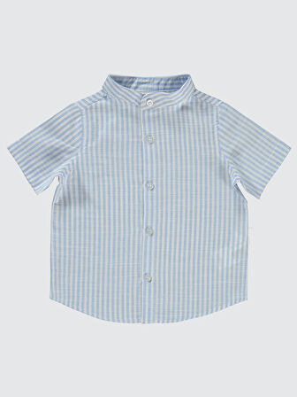 Civil Baby Erkek Bebek Gömlek 6-18 Ay Mavi