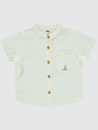 Civil Baby Erkek Bebek Şortlu Takım 6-18 Ay Beyaz